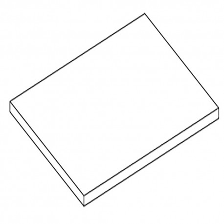 Option: Tablette supplémentaire armoire inférieure, comptoir neutre - caisse et meuble arrière neutre - au (ML) | KR - Diamond