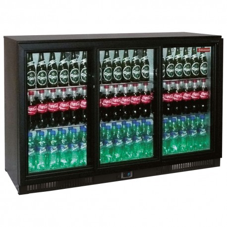 Refroidisseur de bouteilles, 3 portes coulissantes, 343 litres | TABS3/D-N2 - Diamond
