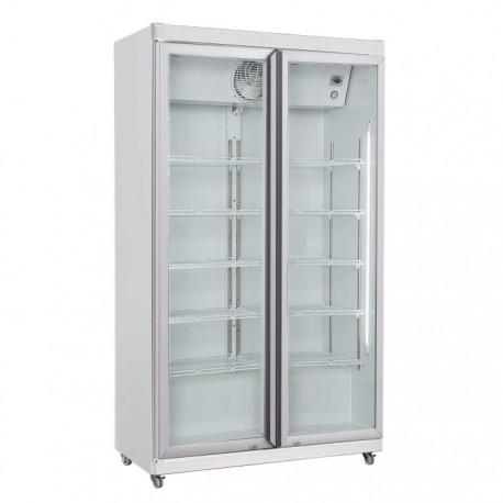 Armoire réfrigérée 2 portes vitrées 785 litres | 7455.3300 - CombiSteel