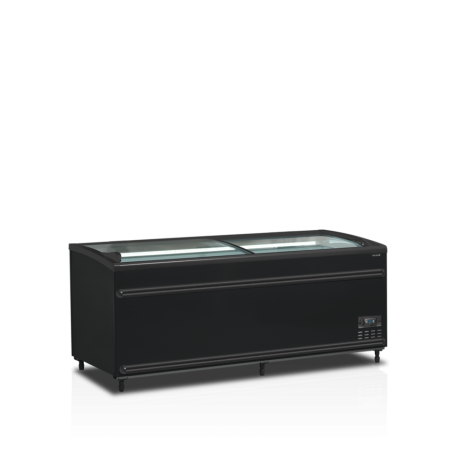 Réfrigérateur / congélateur de supermarché noir | SFI210B-CF VS - Tefcold