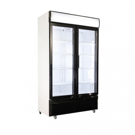 Armoire réfrigérée 2 portes battantes vitrées750 L | ARC1390