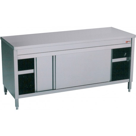 Table armoire avec portes coulissantes | TA146/B - Diamond