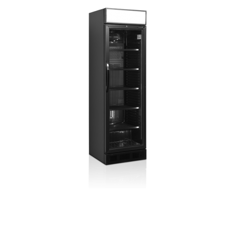 Réfrigérateur à boissons noir | CEV425CP BLACK - Tefcold