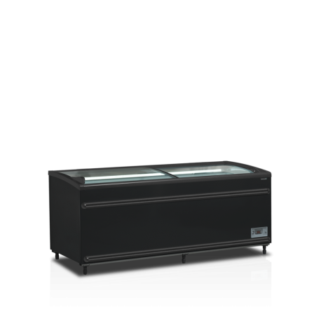 Réfrigérateur / congélateur de supermarché noir | SFI185B-CF VS - Tefcold